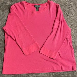 Pink Ralph Lauren Women’s sweater 3X